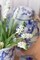 12.5&#x22; Faux White Muscari Bush Grape Hyacinth